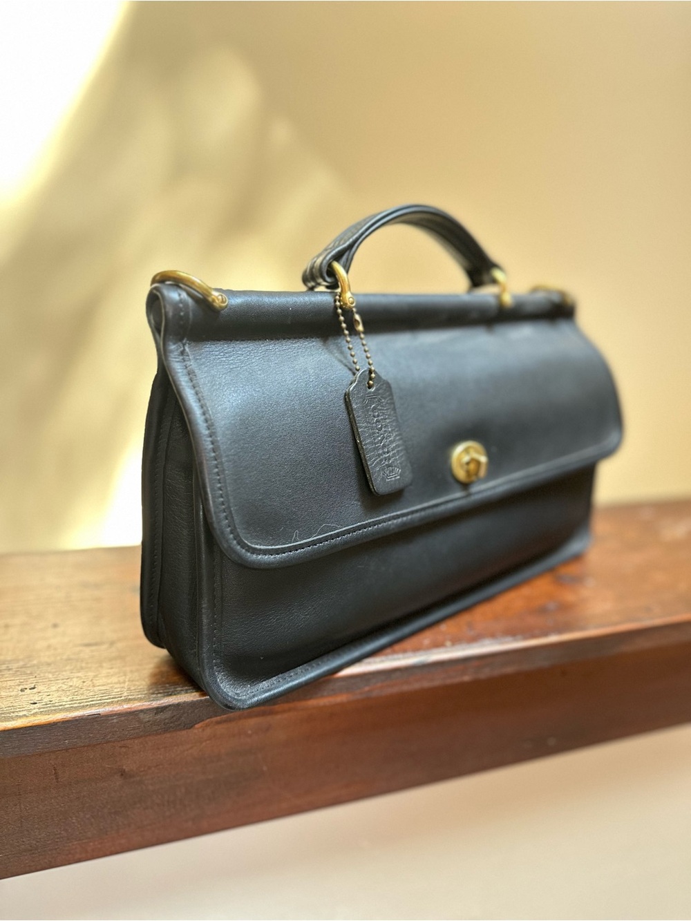 Vintage Coach City Willis | Black - Picture 16 of 16